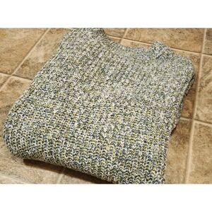 Ava & Viv 2X Sweater Warm Thick Multicolored, 100% Algodon, EUC